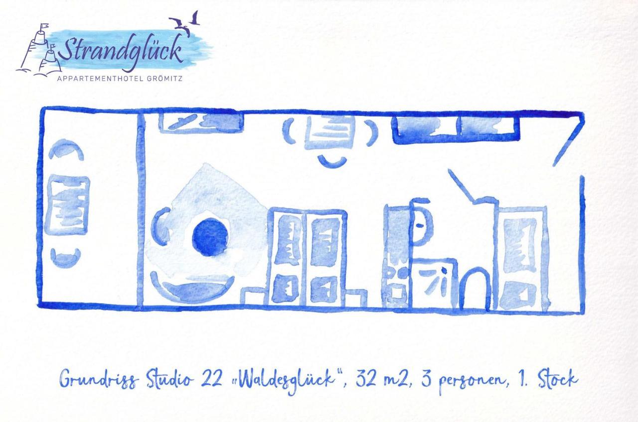 Appartamento Studio 22 "Waldesglueck" Grömitz Esterno foto